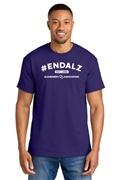 #ENDALZ University Style T-Shirt-Purple