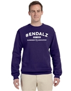 #ENDALZ University Style Sweatshirt-Purple