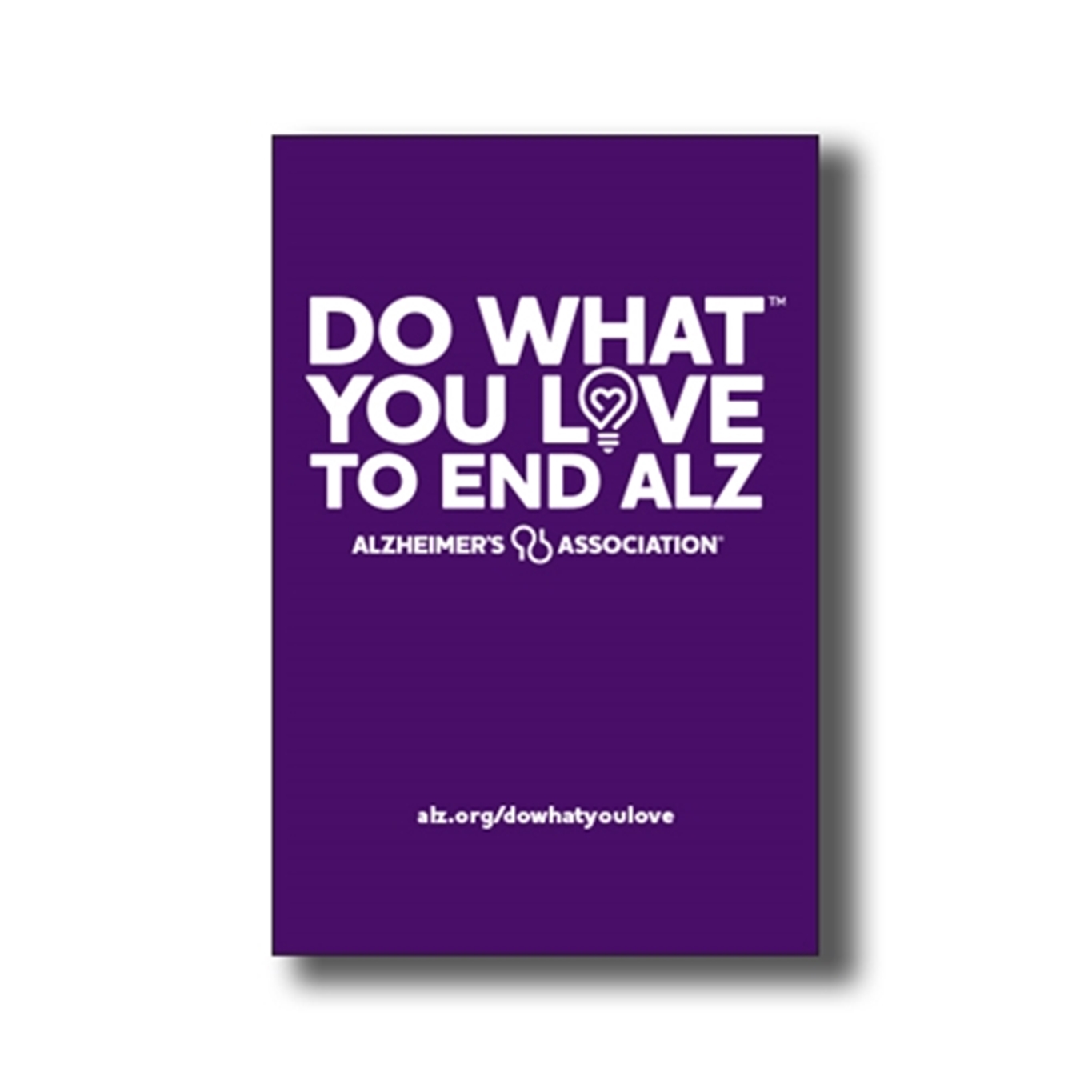 Do What You Love to End ALZ Notepads