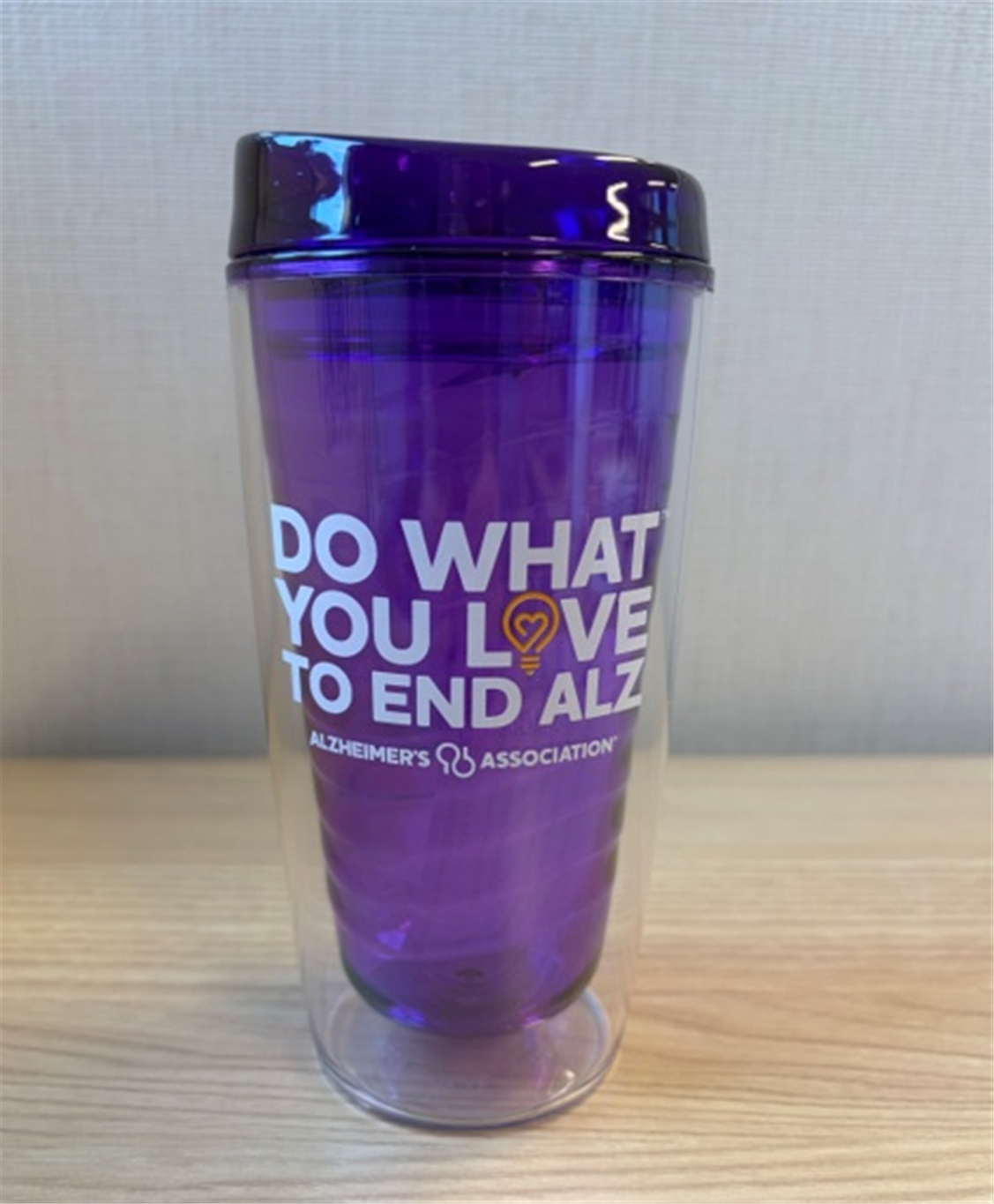 Do What You Love to End ALZ Tumbler