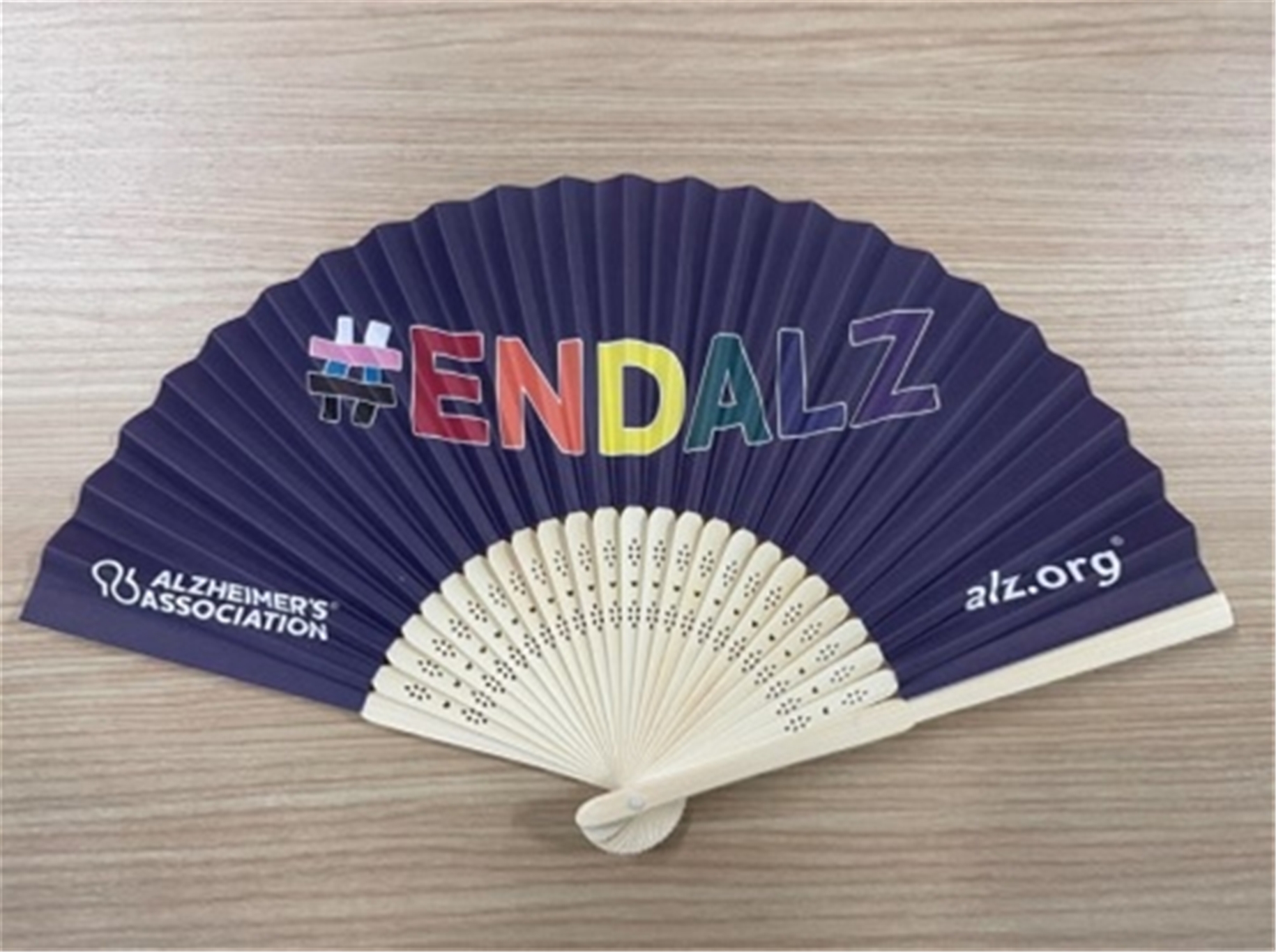 #ENDALZ Pride Fan 