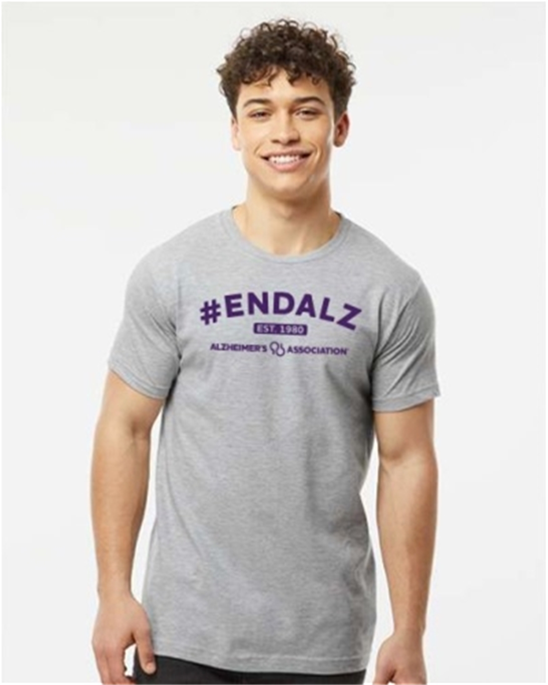 #ENDALZ University Style T-Shirt-Grey
