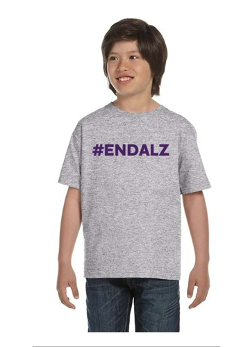 #ENDALZ Heathered Youth T-Shirt