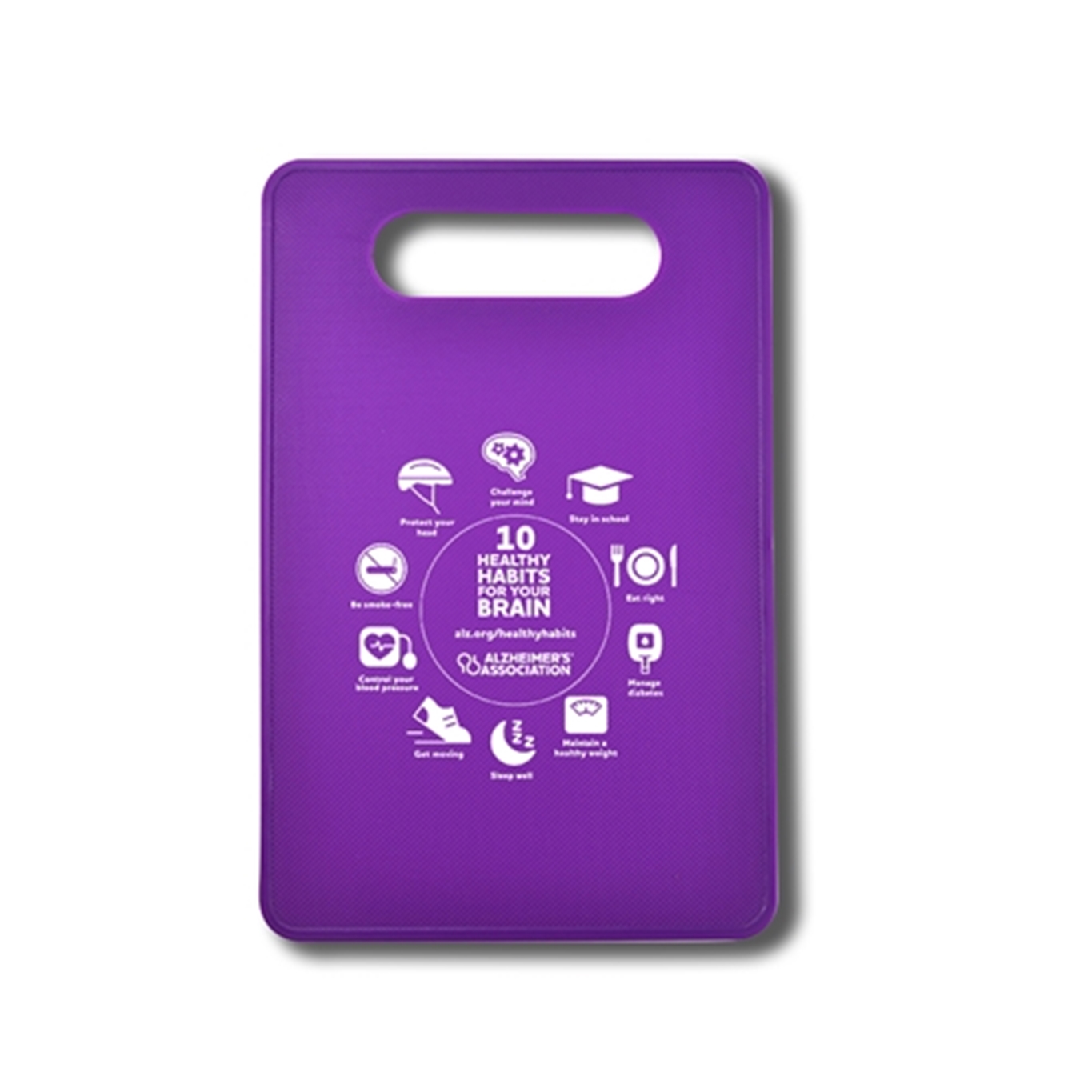 10 Health Habits Cutting Mat